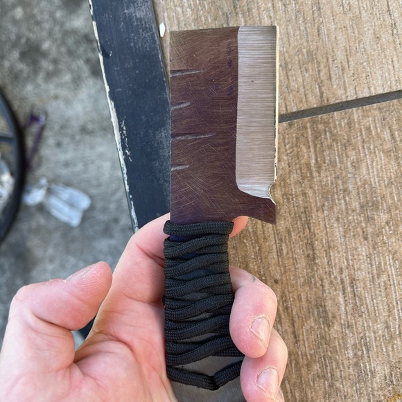 Mini custom cleaver knife - Picture 6 of 10